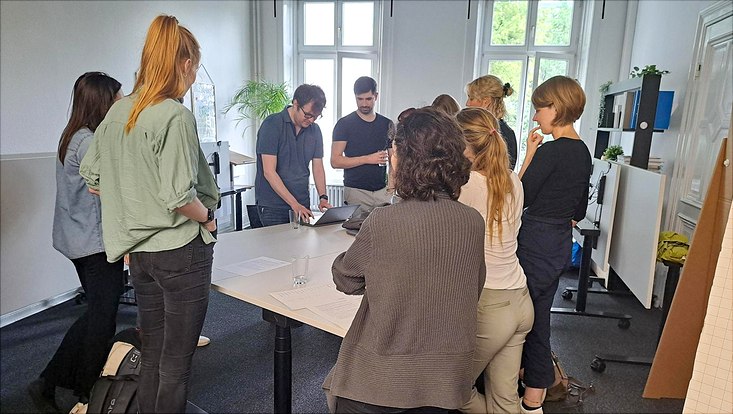 Teilnehmende des KI Workshops