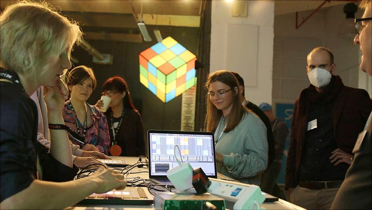 Teilnehmende der Veranstaltung "'Zukunftsmusik"